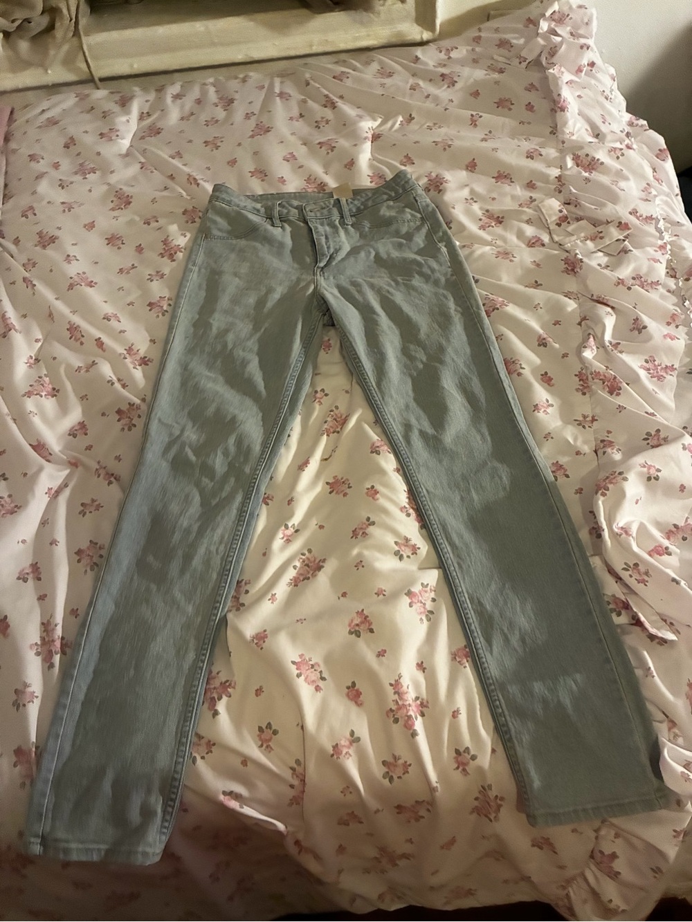 H&M Light Blue Skinny Women's Pants